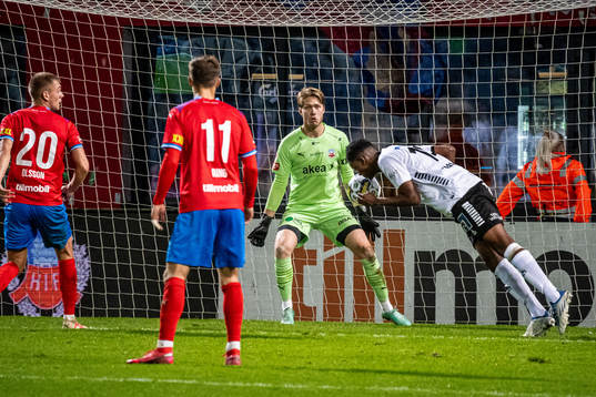 Helsingborgs målvakt Kalle Joelsson