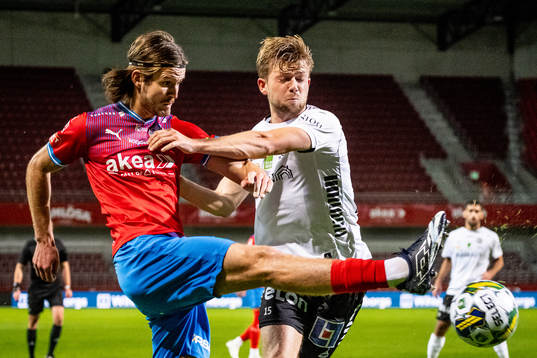 Helsingborgs Wilhelm Loeper och Örebros Niclas Bergmark
