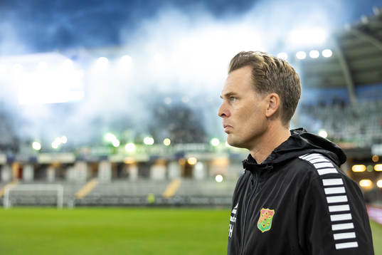 GAISs tränare Fredrik Holmberg