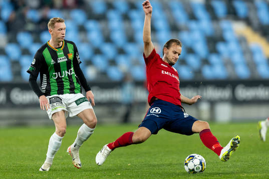 GAISs Julius Lindberg och Östers Månz Berg