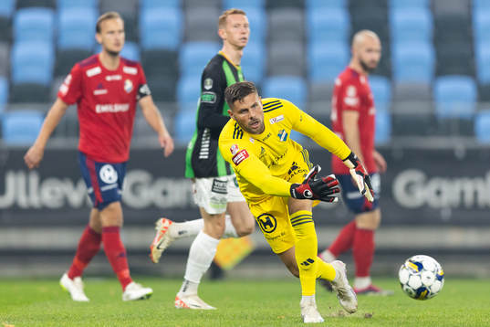 Östers målvakt Miloje Prekovic
