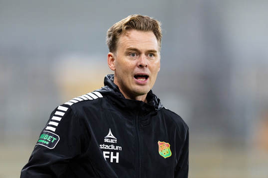 GAIS tränare Fredrik Holmberg
