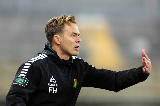 GAIS tränare Fredrik Holmberg
