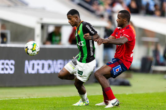 GAIS Chovanie Shakur Amatkarijo och Östers Manasse Kusu