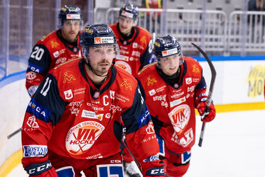 Västerviks Anton Svensson jublar