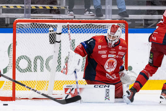 Västerviks målvakt Emil Zetterquist