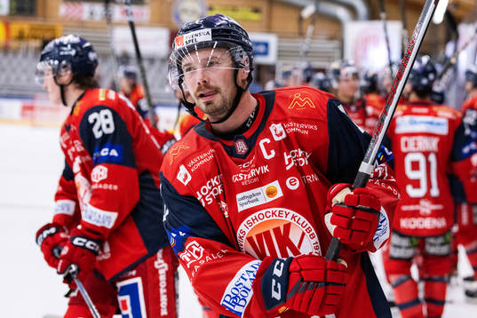 Västerviks Anton Svensson jublar