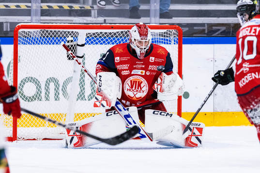 Västerviks målvakt Emil Zetterquist