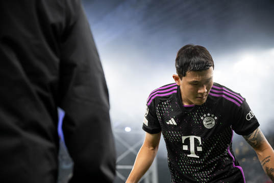 Minjae Kim of Bayern Munich