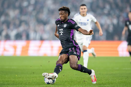 Kingsley Coman of Bayern Munich