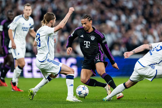 Leroy Sané of Bayern Munich