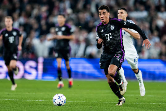 Jamal Musiala of Bayern Munich