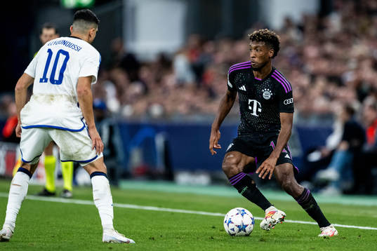 Kingsley Coman of Bayern Munich