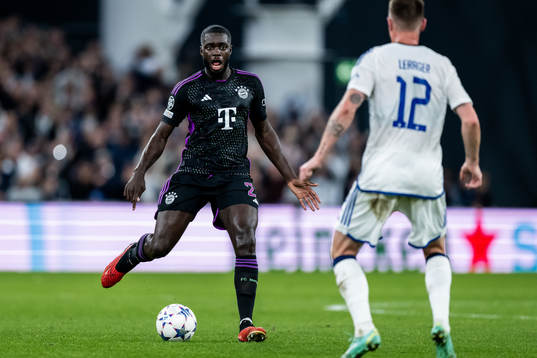 Dayot Upamecano of Bayern Munich