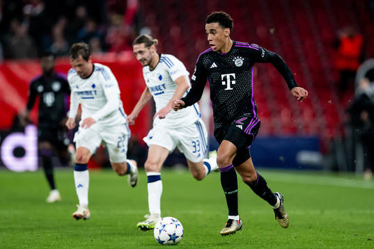 Jamal Musiala of Bayern Munich