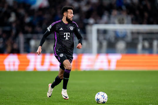 Noussair Mazraoui of Bayern Munich