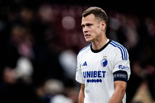 Viktor Claesson of Copenhagen looks dejected