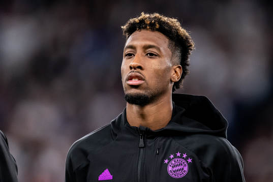 Kingsley Coman of Bayern Munich