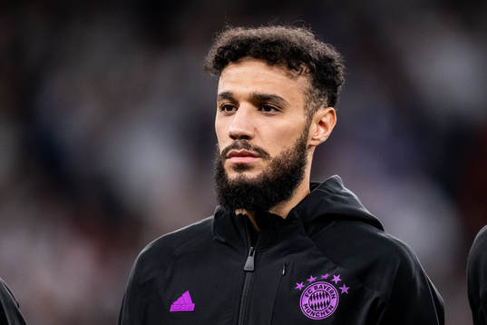 Noussair Mazraoui of Bayern Munich