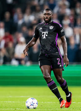 Dayot Upamecano of Bayern Munich