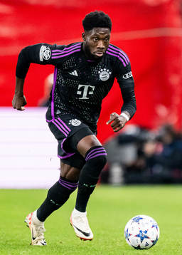 Alphonso Davies of Bayern Munich