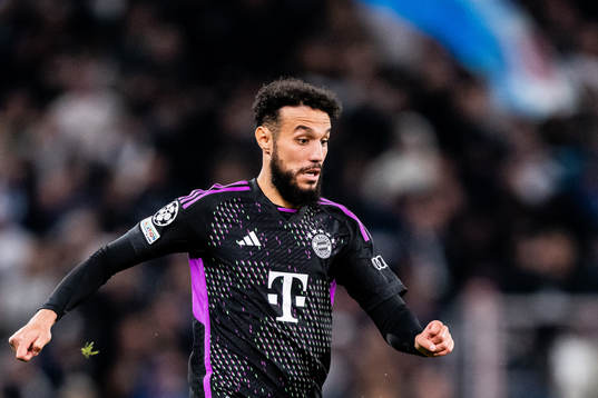 Noussair Mazraoui of Bayern Munich