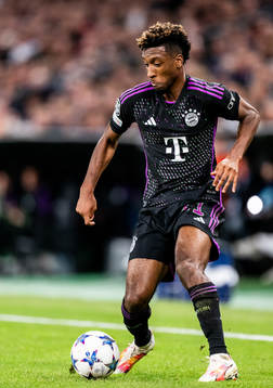 Kingsley Coman of Bayern Munich