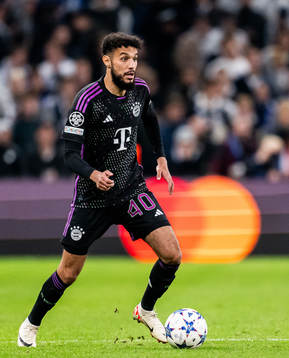 Noussair Mazraoui of Bayern Munich