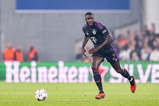 Dayot Upamecano of Bayern Munich