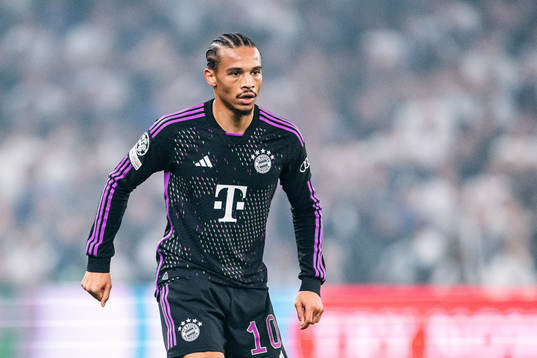 Leroy Sané of Bayern Munich