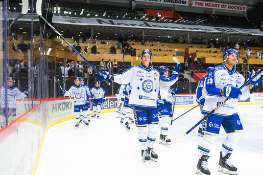 Leksands Anton Johansson jublar