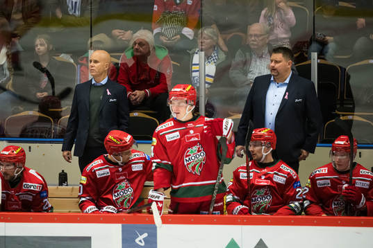 MoDos tränare Mattias Karlin och Mikael Sundell