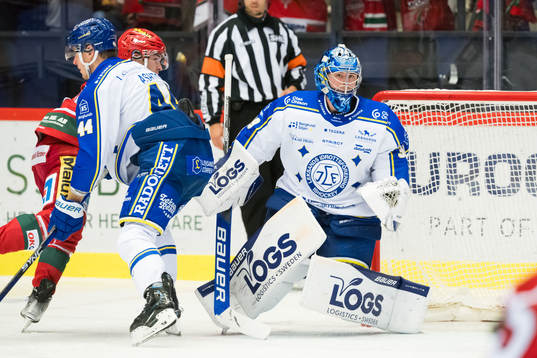 Leksands målvakt Filip Larsson