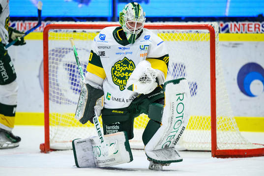 Björklövens målvakt Joona Voutilainen