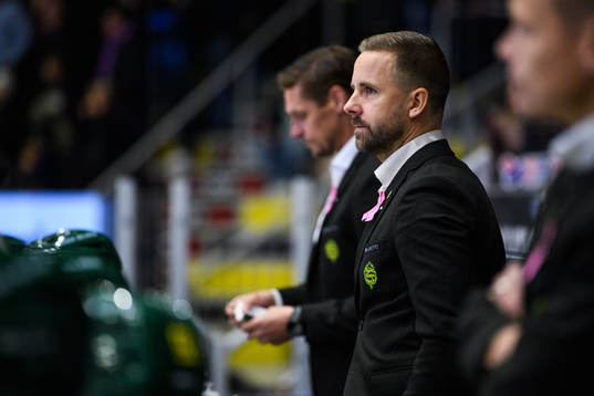 Björklövens tränare Viktor Stråhle