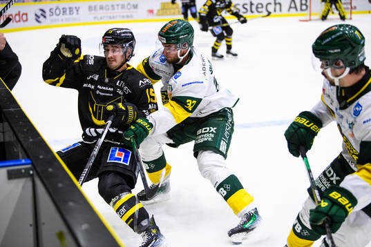 Västerås Jared Dmytriw och Björklövens Jacob Olofsson