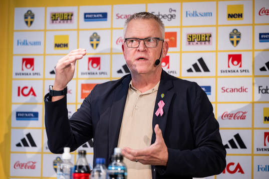 Janne Andersson, head coach of Sweden