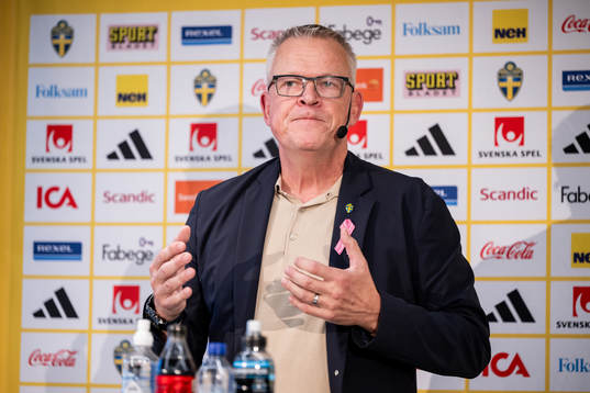 Janne Andersson, head coach of Sweden