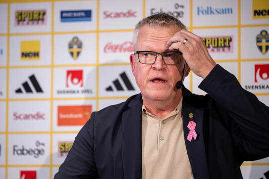 Janne Andersson, head coach of Sweden