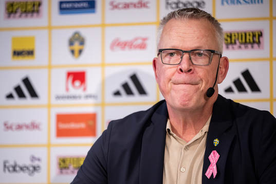Janne Andersson, head coach of Sweden