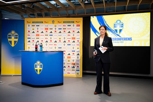 Petra Thorén, media officer of Sweden