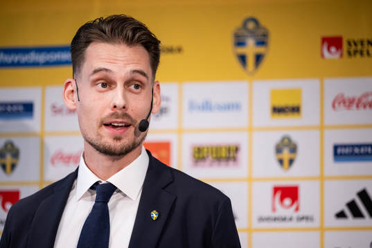 Daniel Bäckström, head coach of Sweden Under-21