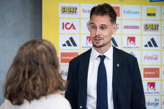 Daniel Bäckström, head coach of Sweden Under-21