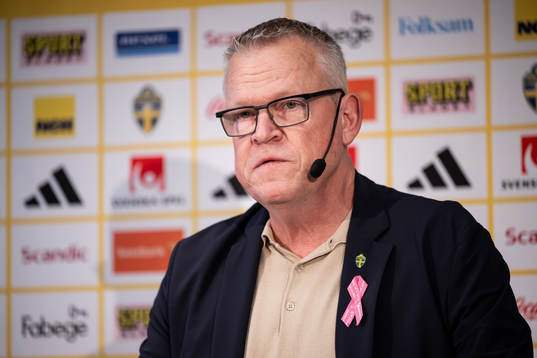 Janne Andersson, head coach of Sweden