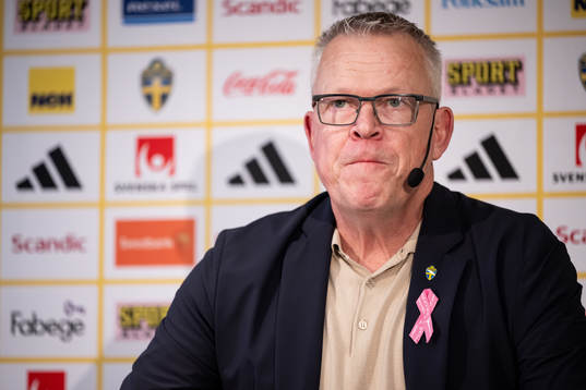 Janne Andersson, head coach of Sweden