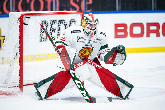 Moras målvakt Waltteri Ignatjew