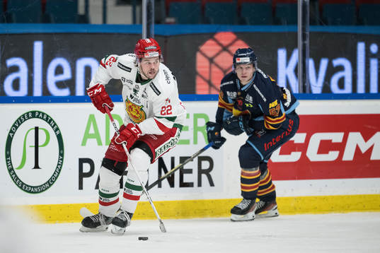 Moras Måns Carlsson och Djurgårdens David Blomgren