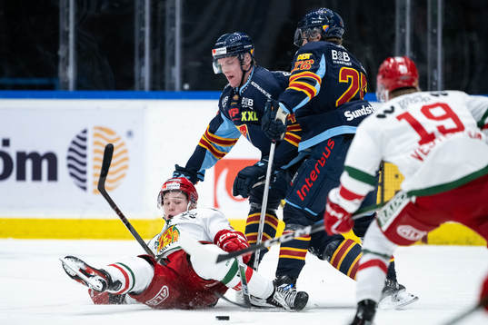 Moras Michael Brandsegg-Nygård mot Djurgårdens Edvin