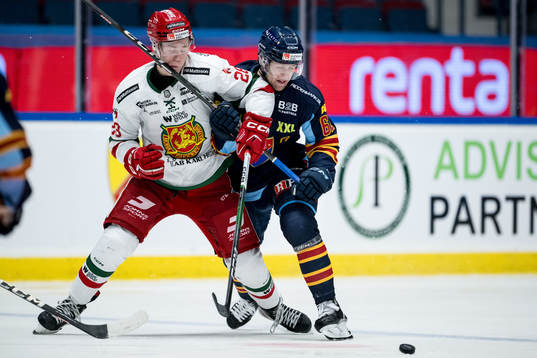 Moras Michael Brandsegg-Nygård och Djurgårdens Wiktor