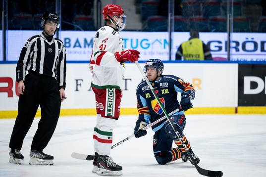 Moras Joseph Berger och Djurgårdens Emil Berglund